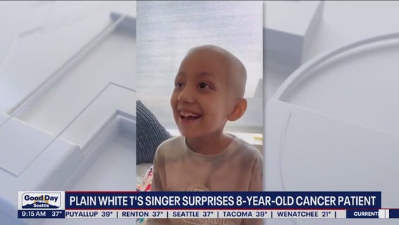 Plain White T's singer surprise 8-year-old cancer patient in hospital