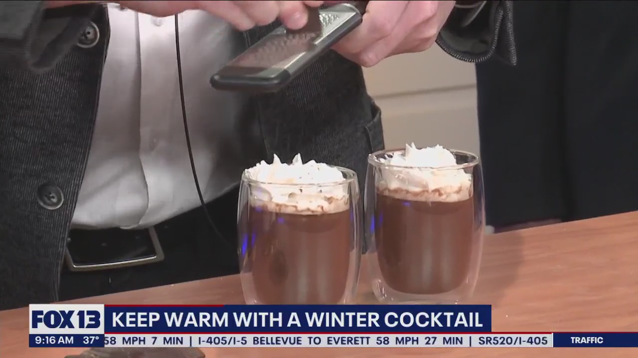 Keep warm with a winter cocktail