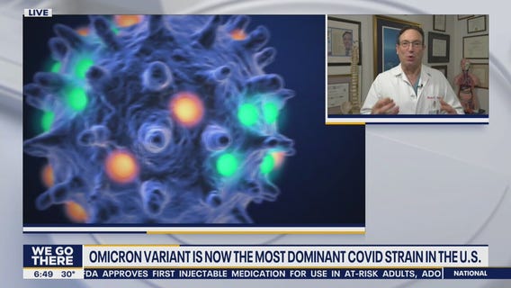 Omicron variant is now the most dominant COVID-19 strain in the U.S.