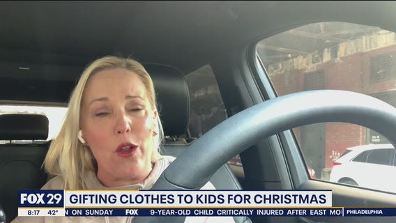 Gifting clothes to kids for Christmas