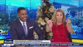 Mom defends hiring overnight postpartum doula to watch newborn