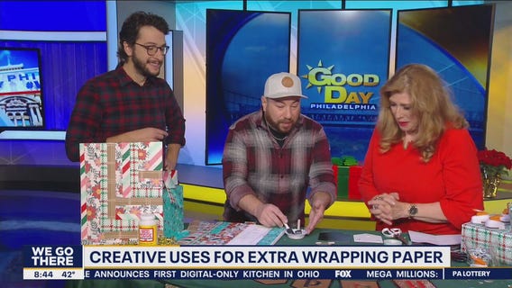 Creative uses for extra wrapping paper