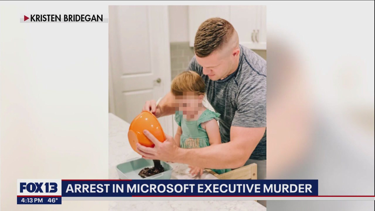 Florida police, state attorney announce arrest in murder of Microsoft executive Jared Bridegan