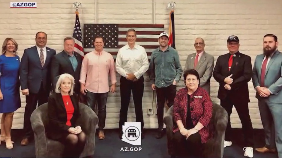 Defendants in 'fake electors' case appear in court