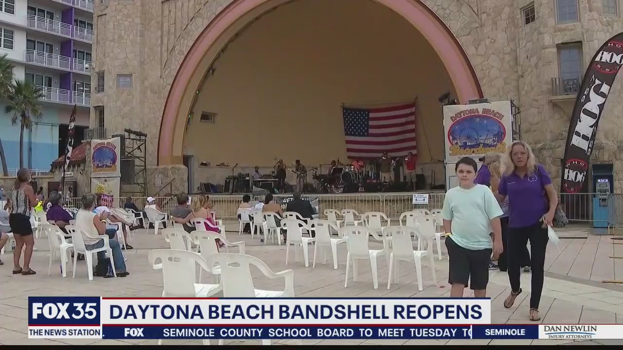 Daytona Bandshell reopens