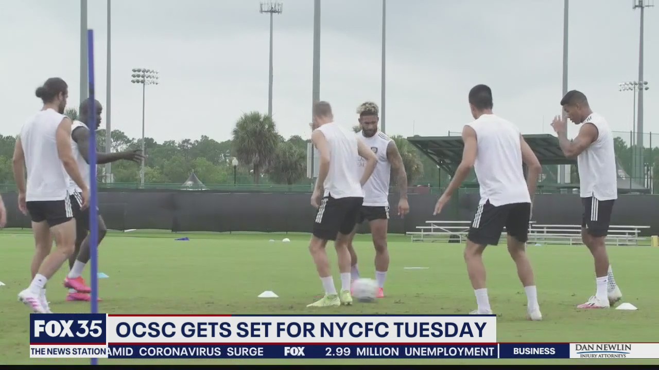 Orlando City gets set for NYCFC on Tuesday