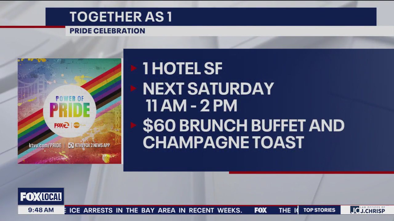 Pride brunch at 1 Hotel SF is one week away