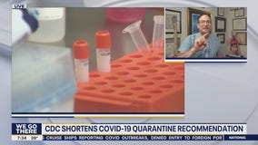 CDC shortens COVID-19 quarantine recommendation