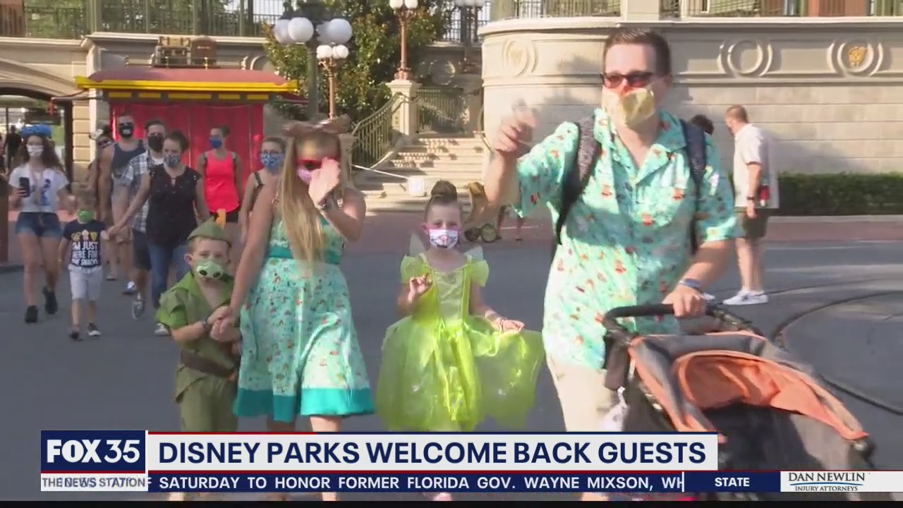 Disney parks welcome back guests