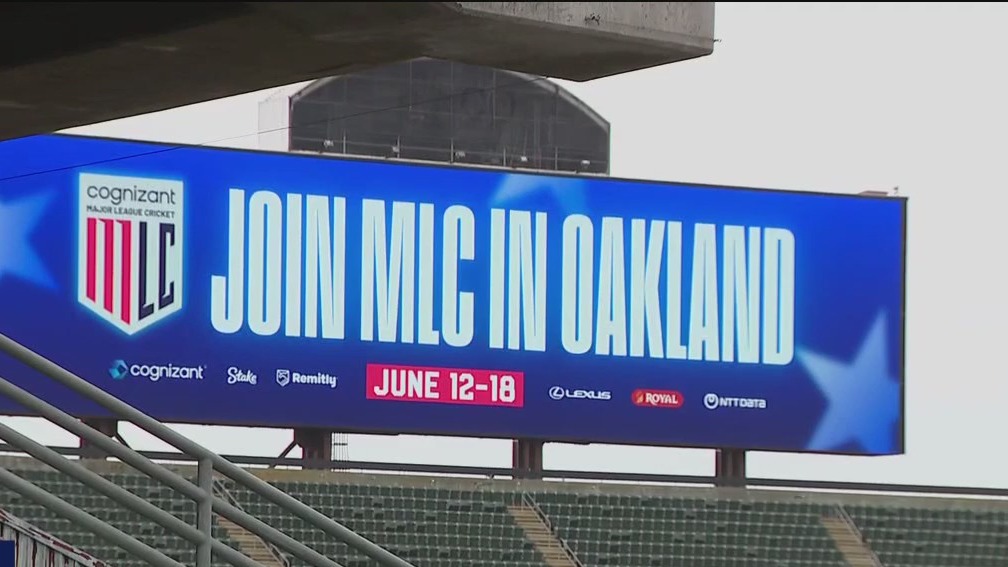 Major League Cricket to get underway at Oakland Coliseum
