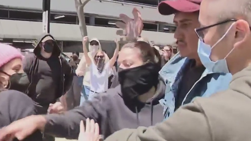 Raucous protests amid ICE detentions in Concord and San Francisco