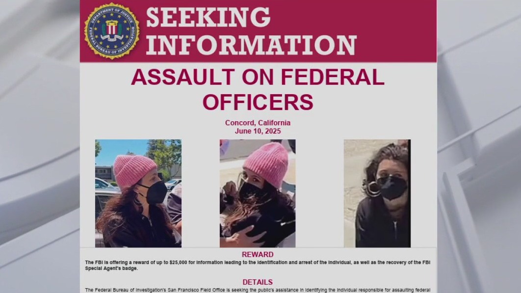 FBI looking for protester seen assaulting agents