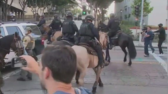 Tech tools to track protesters accused of interfering with ICE