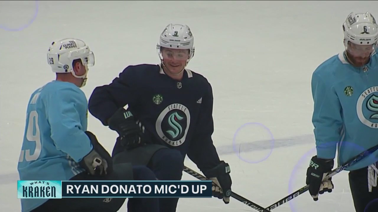 Seattle Kraken mic'd up: Ryan Donato