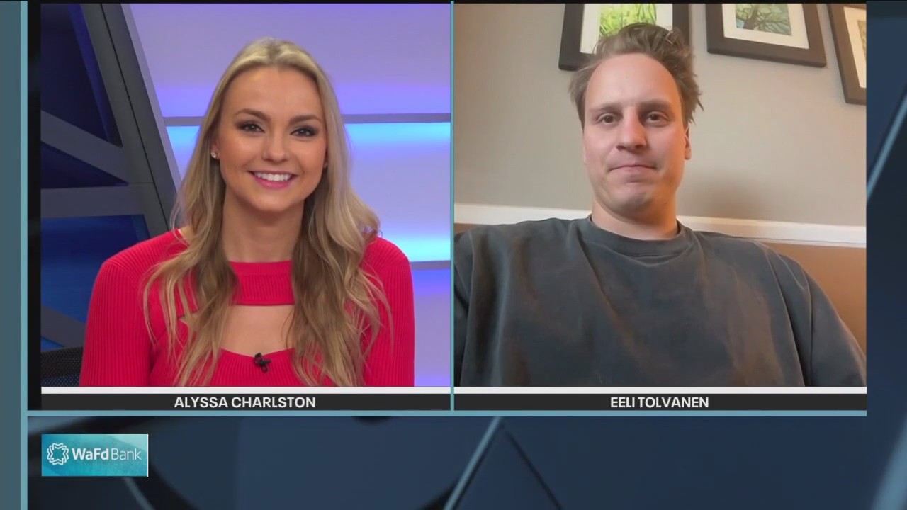 Seattle Kraken forward Eeli Tolvanen