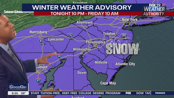 Weather Forecast: 8 a.m. Thursday forecast