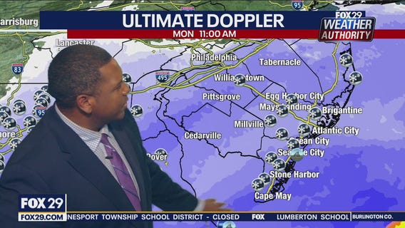 Weather Authority: Monday 11 a.m. update