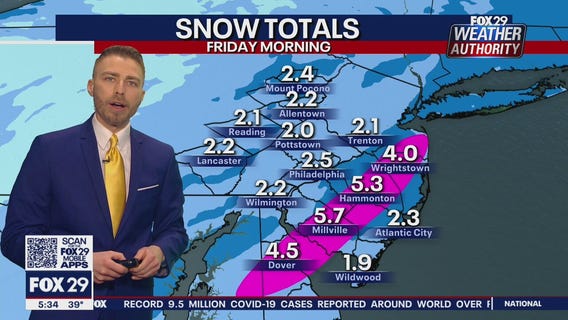 Weather Authority: Thursday, 5 p.m. update