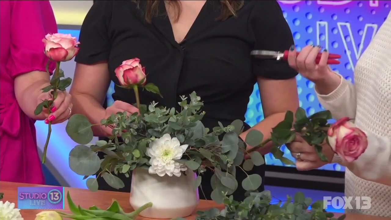 How to design beautiful flower arrangements at home with The Works Seattle