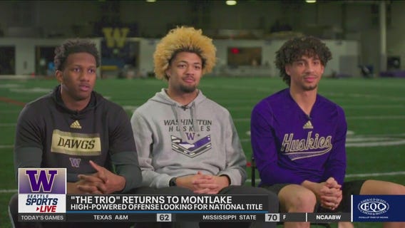 Michael Penix Jr., Rome Odunze, Jalen McMillan chasing championship in return to Huskies