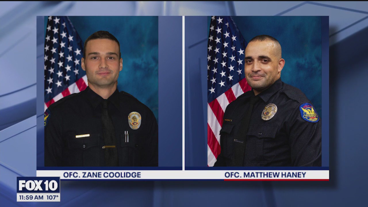Phoenix Police IDs officers injured in shooting | FOX 10 Phoenix