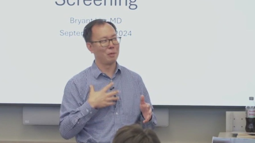 Stanford doctor teaches class about his own battle with lung cancer