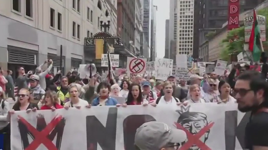 Trump orders mass deportations focused on Democratic cities amid growing protests