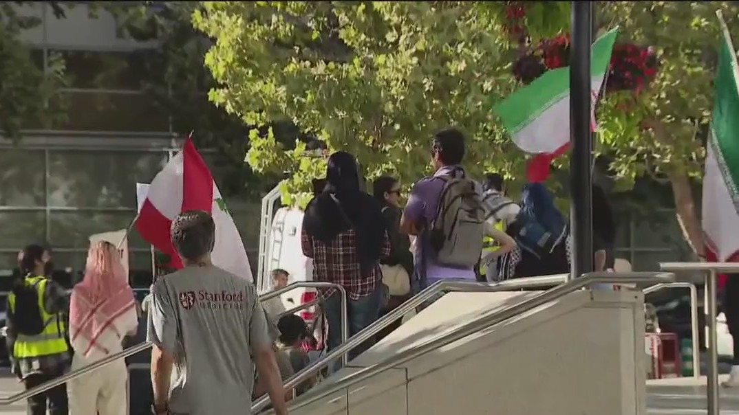 'Hands off Iran' demonstrations brings dozens of demonstrators to San Jose