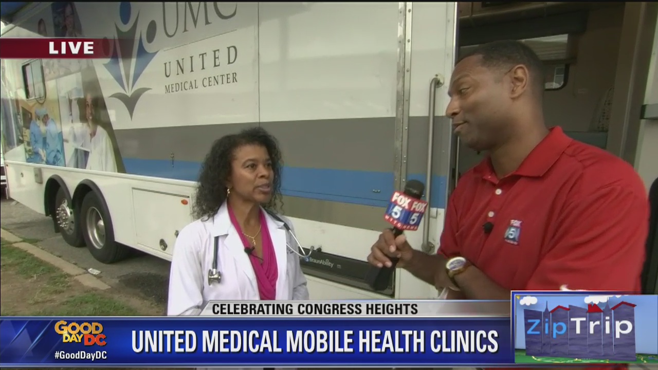 Congress Heights | Zip Trip: United Medical Center mobile clinics