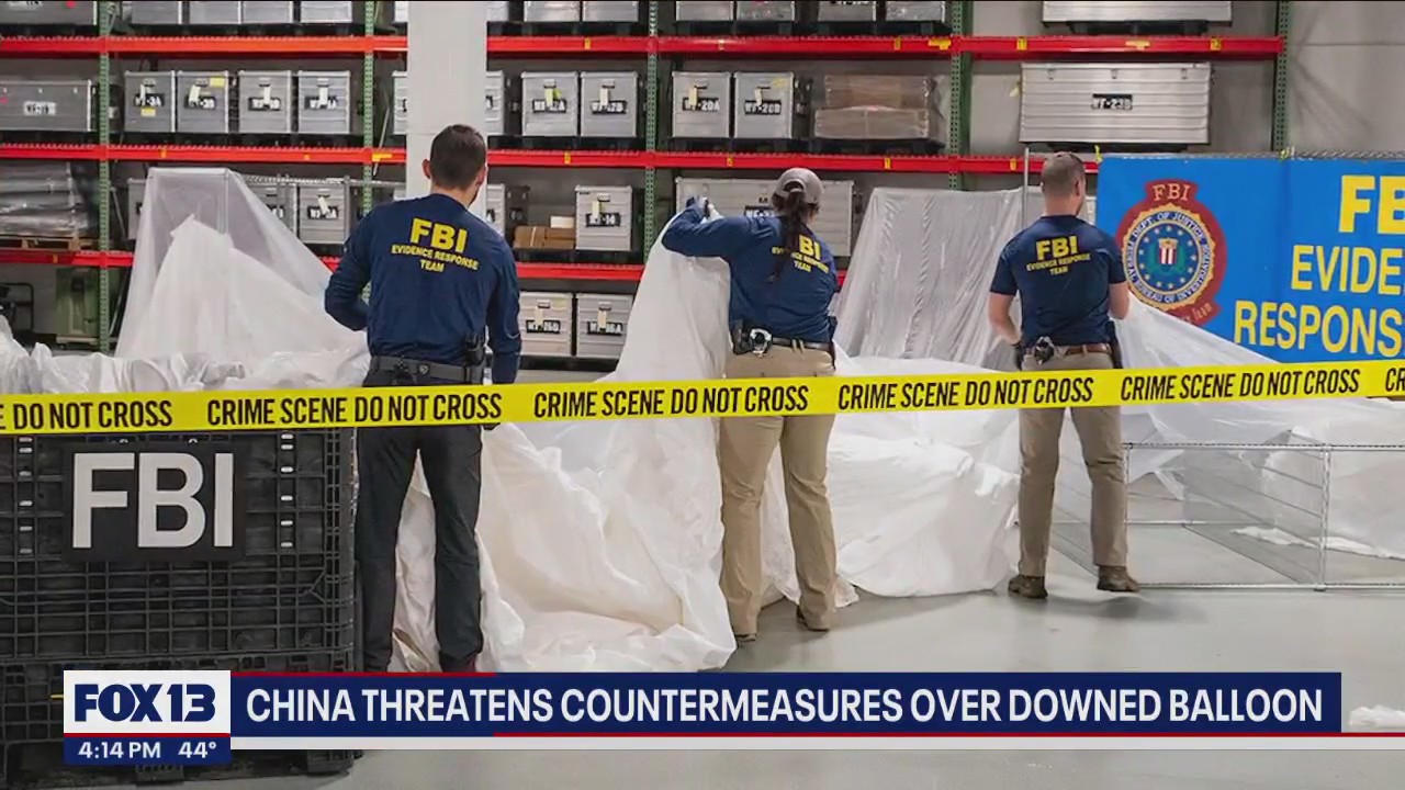 China threatens US entities over downing of suspected spy balloon