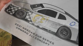 Vehicle maintainer competes to design an Air Force-themed paint scheme for Richard Petty