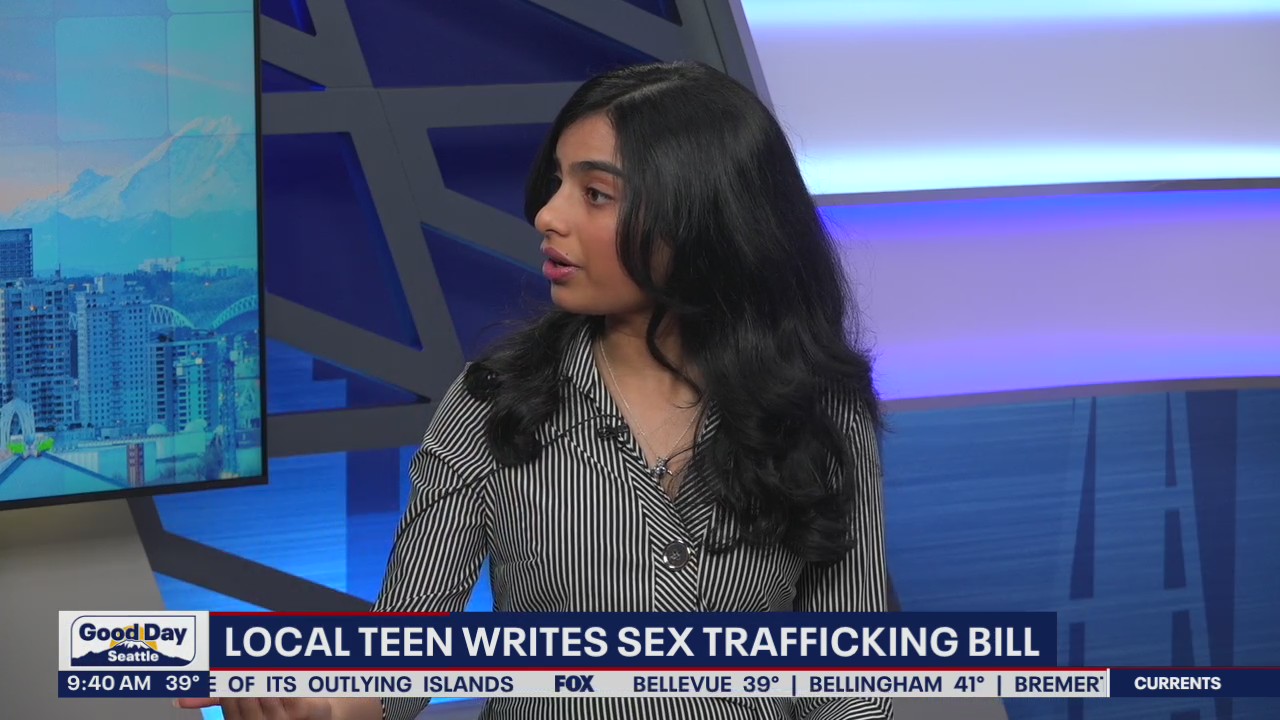 Washington teenager writes bill that would require schools teach about sex trafficking danger