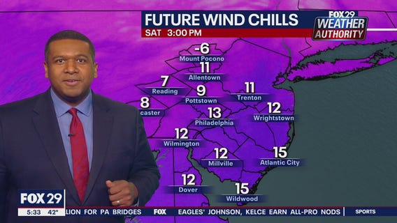 Weather Authority: Friday, 5 p.m. update