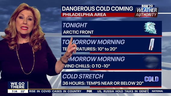 Weather Authority: Monday 7 a.m. update