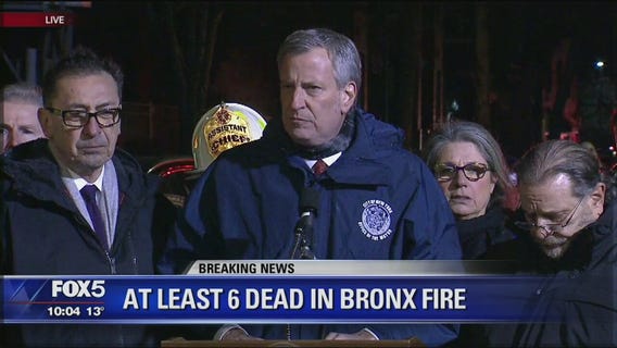 Officials: Bronx fire kills 12