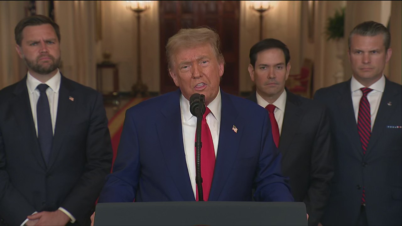 Full speech: Trump addresses nation following bombs on Iranian nuclear sites