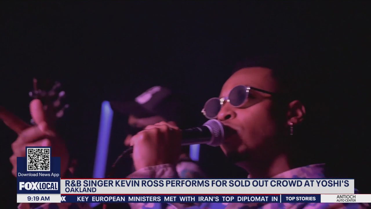 R&B singer and songwriter Kevin Ross stops by KTVU during national tour