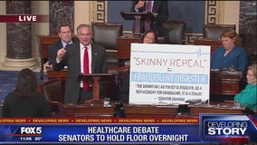 Senate debates health care 'skinny bill'