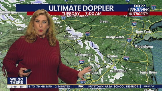 Weather Authority: Tuesday 7 a.m. update