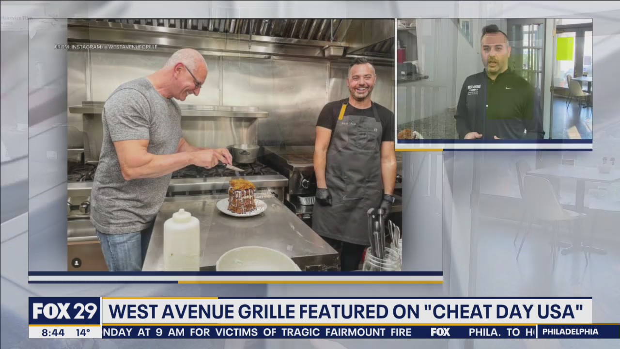 West Avenue Grille featured on 'Cheat Day USA'