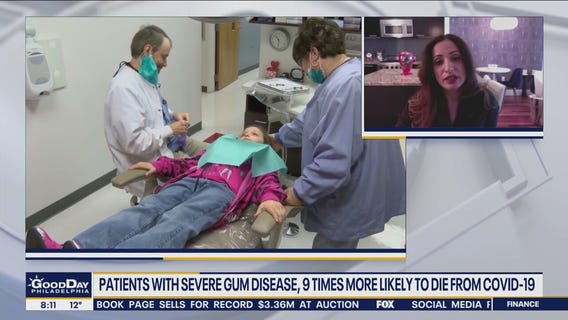 Patients with severe gum disease, 9 times more likely to die from COVID-19