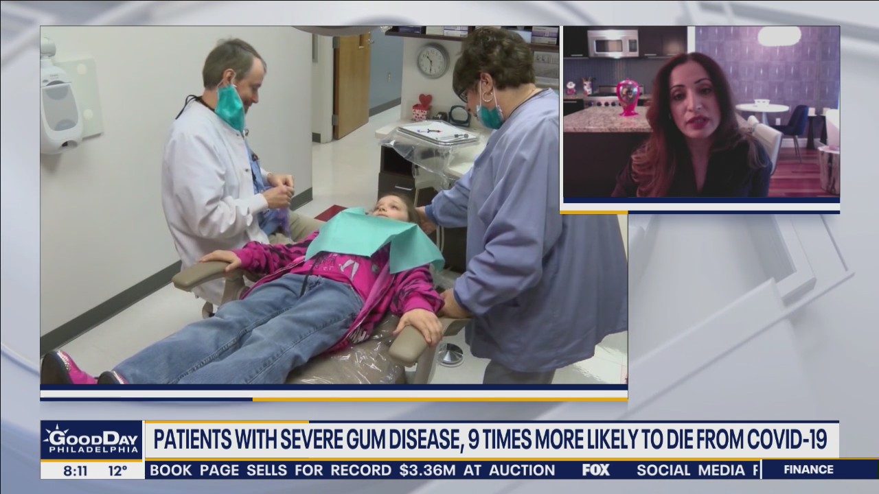 Patients with severe gum disease, 9 times more likely to die from COVID-19