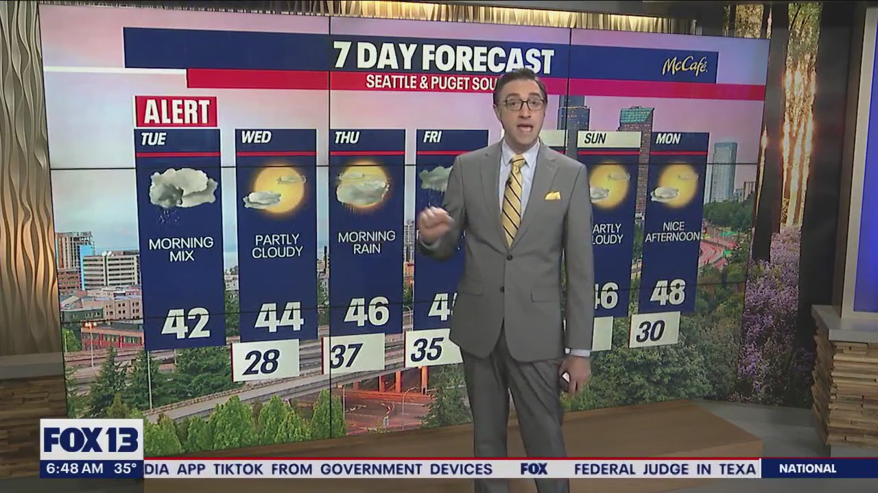 Another round of snow is expected