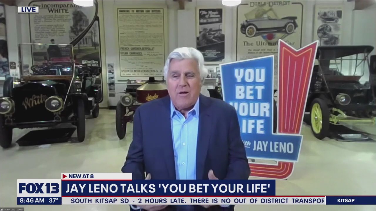 Jay Leno joins Good Day Seattle to talk about 'You Bet Your Life'