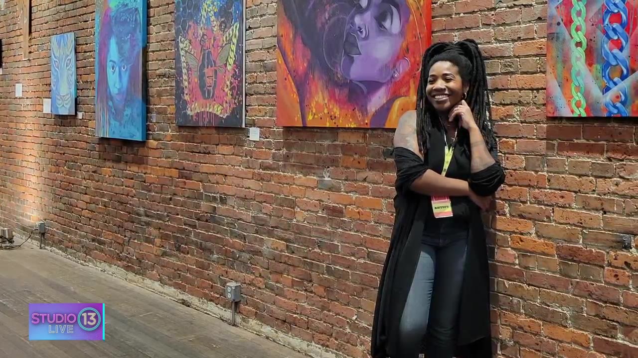 Local artist Aramis O. Hamer shares details about murals, upcoming show