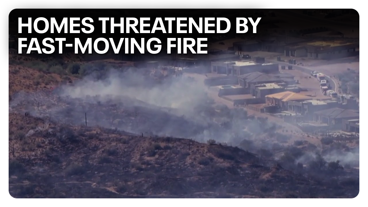 Sand Hills Fire burns feet from Scottsdale neighborhood