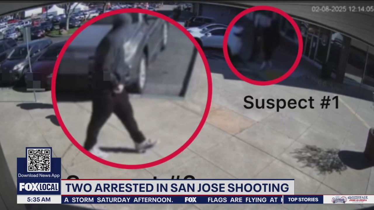 2 arrested in San Jose shooting