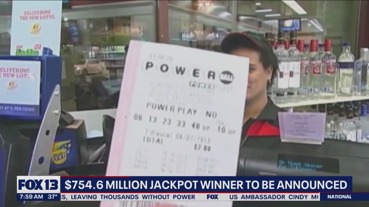 $754.6M jackpot winner to be announced in Washington