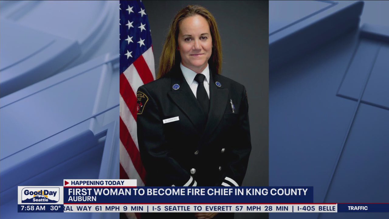Women's History Month: First woman to become fire chief in King County
