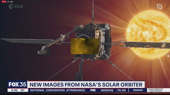 New images from NASA's solar orbiter